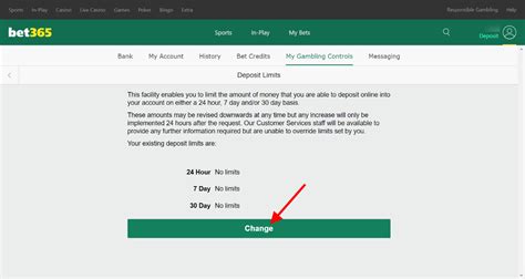 bet365 change limit - como desativar bet365